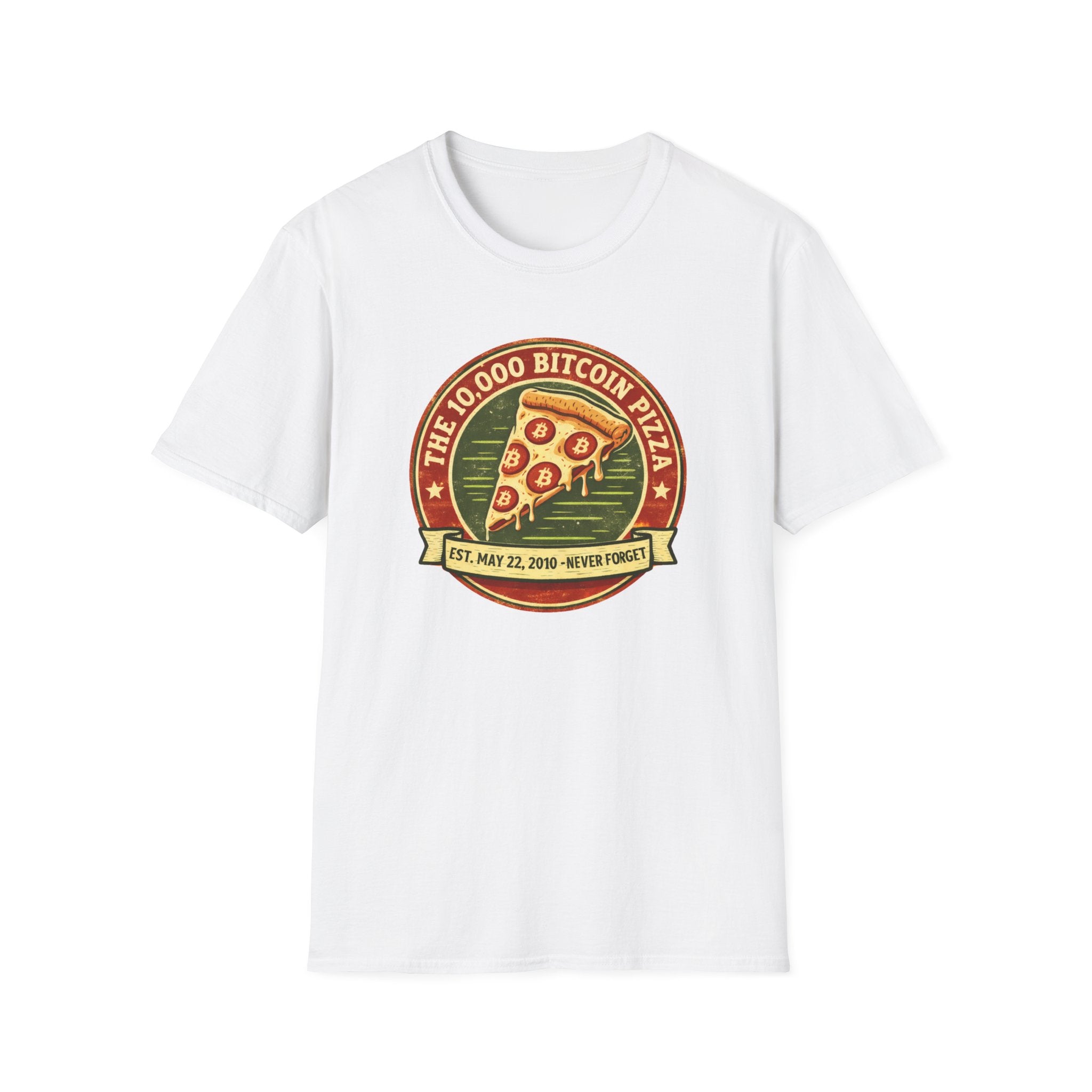 10000 Bitcoin Pizza T-Shirt