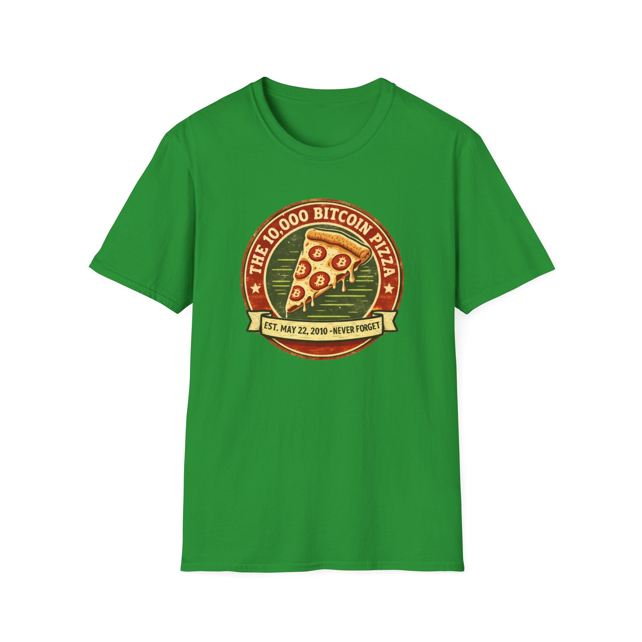 10000 Bitcoin Pizza T-Shirt