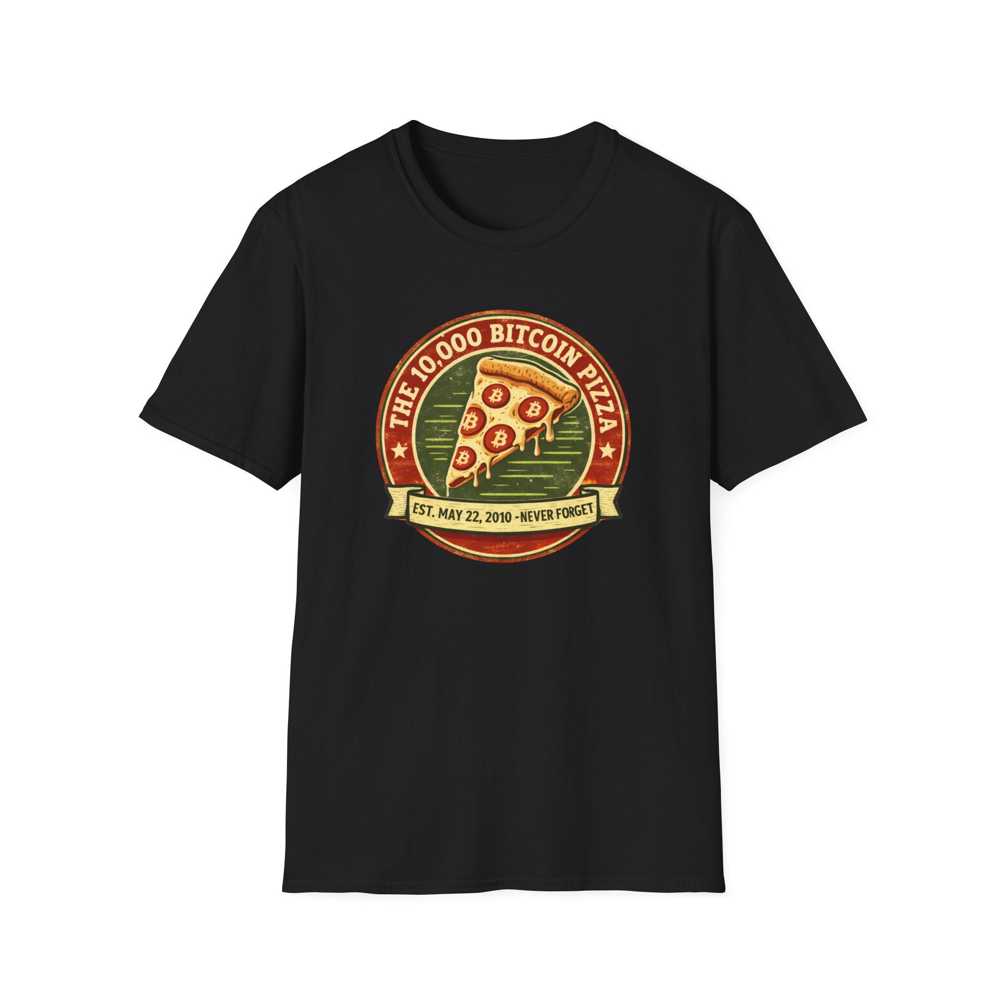 10000 Bitcoin Pizza T-Shirt