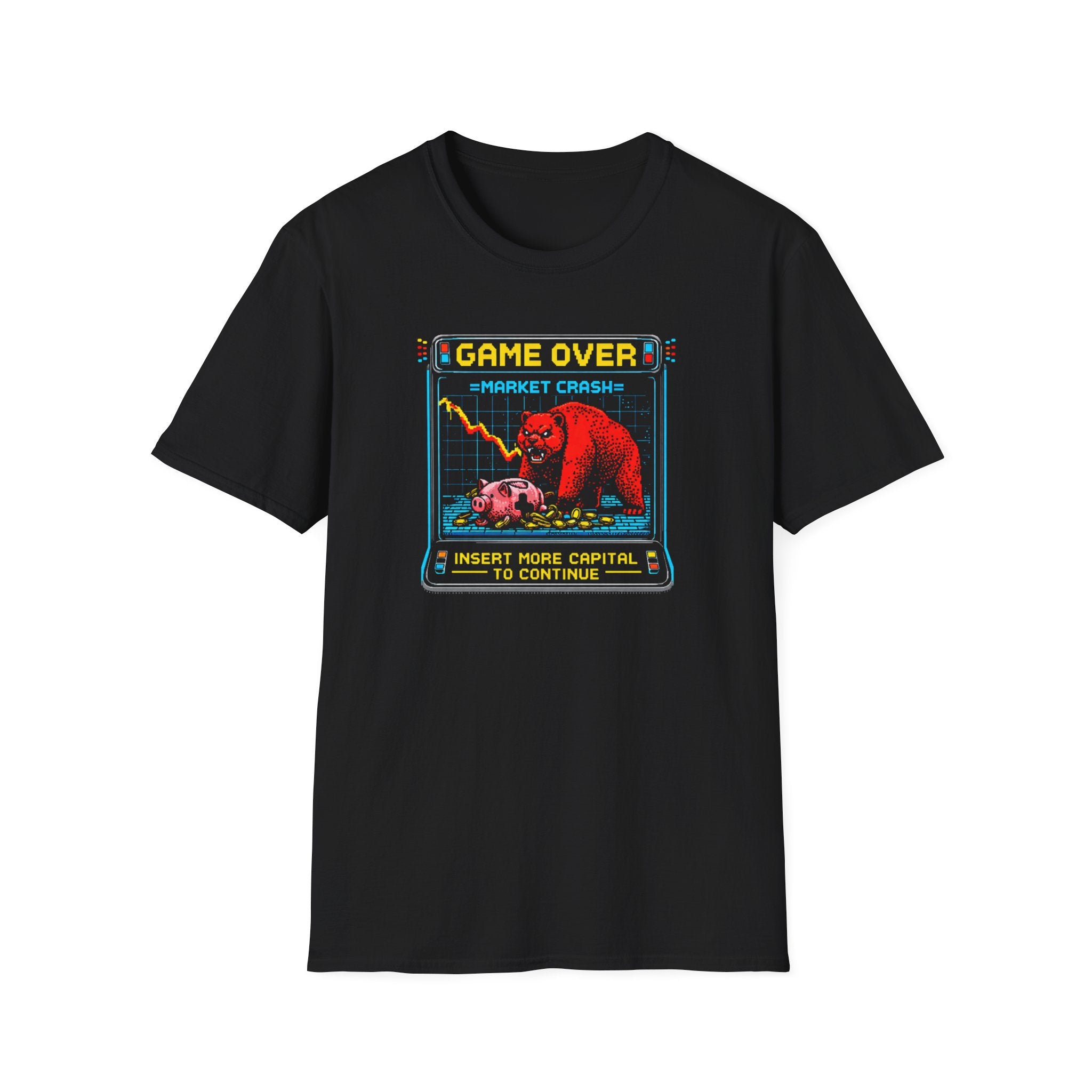 Game Over: Market Crash T-Shirt