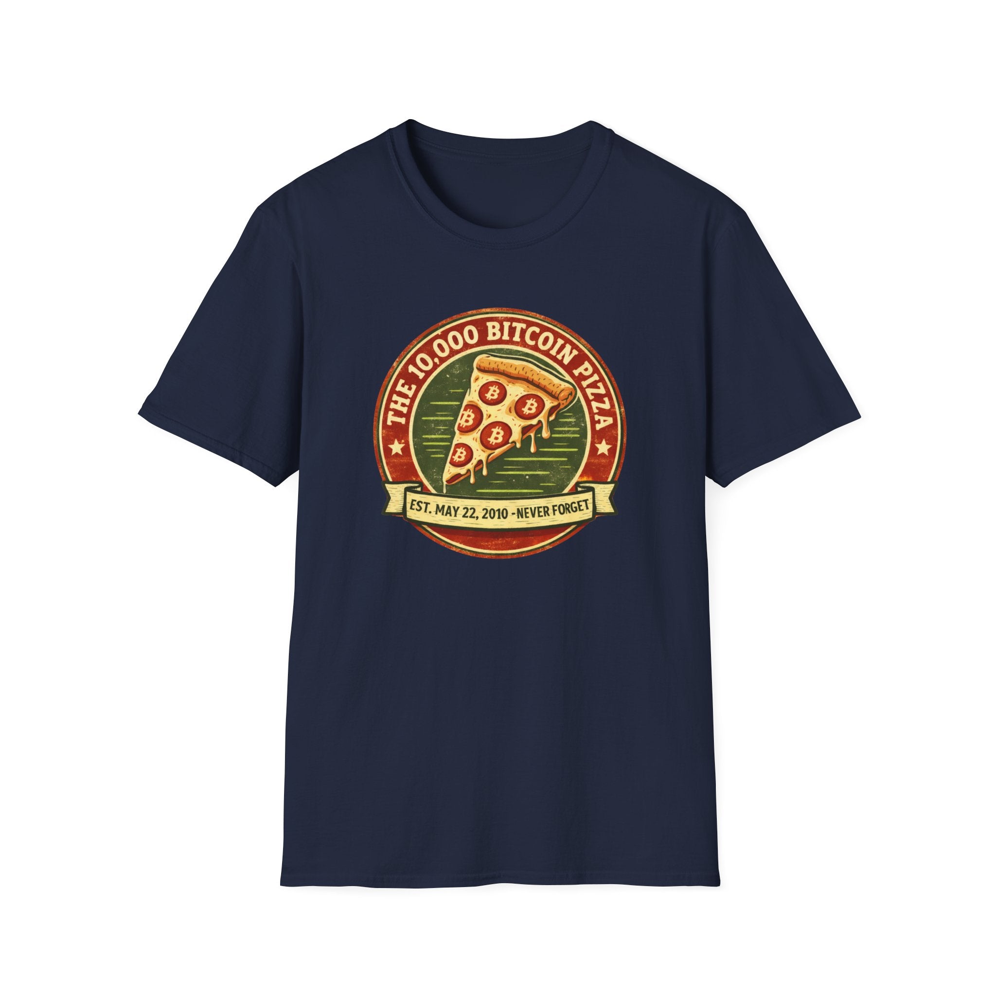 10000 Bitcoin Pizza T-Shirt