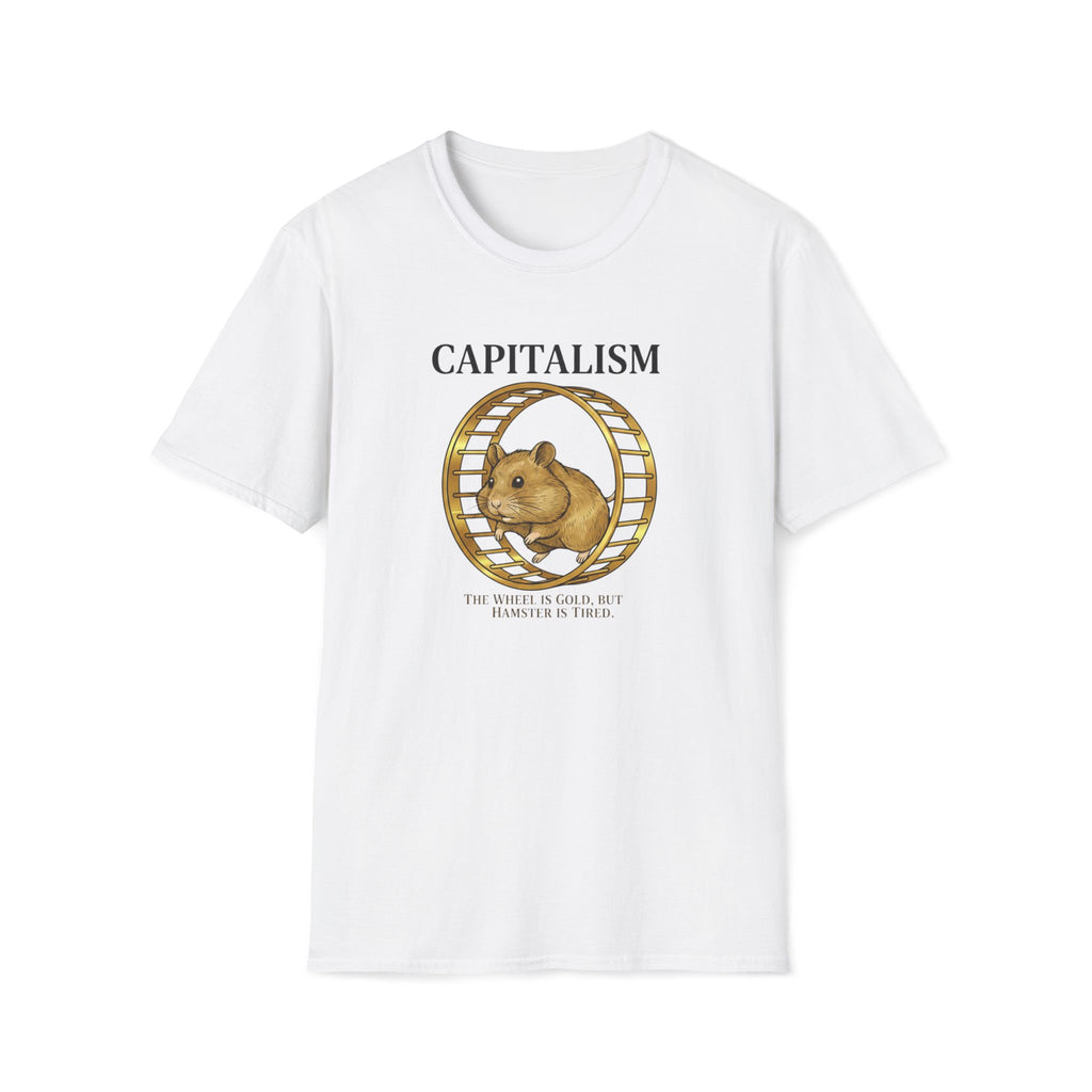 Capitalism Hamster Trail T-Shirt